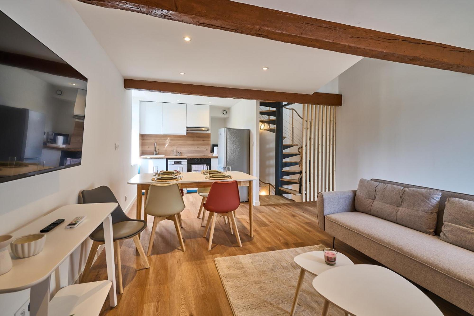 Le Rempart Harmonieux - Triplex Au Pied De La Cite Apartman Carcassone Kültér fotó